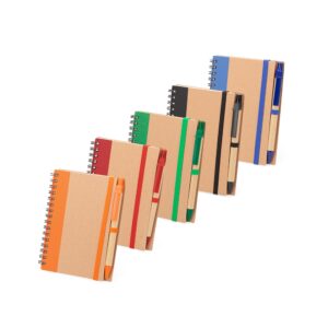 Caderno Ecológico com Caneta