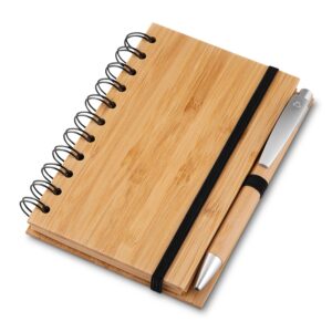 Caderno Ecológico com Caneta