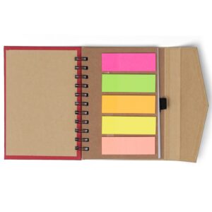 Caderno Ecológico com Autoadesivos